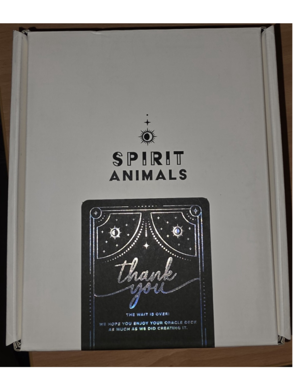 Spirit Animals Oracle Card Deck One Size White Black